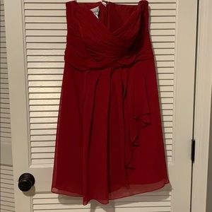 David’s Bridal Apple Bridesmaid dress size 10